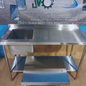 Bancada de Inox